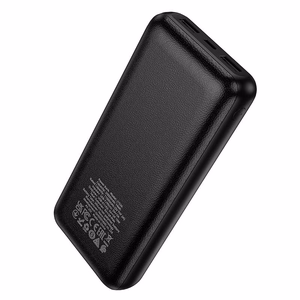 Išorinis akumuliatorius Hoco J153A, 20000 mAh, 2 A, 10 W, juodas