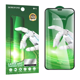 Borofone apsauginis stiklas BF8 Diamond Armor pilnas ekranas 5D didelis lankas Iphone 12 Pro Max - 10 vienetų
