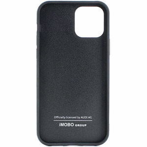 Audi Carbon Fiber iPhone 11 / Xr 6.1" чёрный/чёрный хардкейс AU-TPUPCIP11-R8/D2-BK