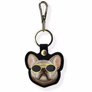 NIMMY чехол для трекера / брелока GLASSES COOL DOG чёрный