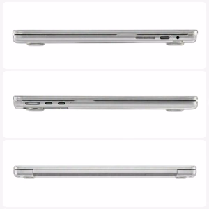 Tech-Protect Softshell dėklas MacBook Neo 13" 2026, skaidrus