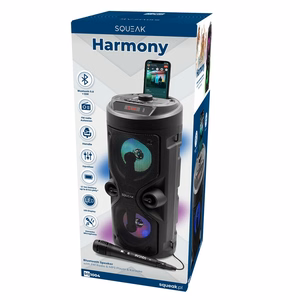 SQUEAK karaokė garsiakalbis HARMONY BT 5.0 SQ1004