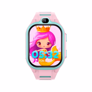 Išmanusis laikrodis vaikams Forever Smartwatch GPS WiFi 4G Kids Boost KW-530 rožinis