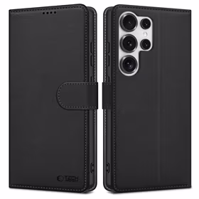Tech-Protect Dėklas telefonui su pinigine Samsung Galaxy S25 Ultra - juodas