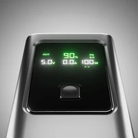 SBS Išorinė baterija 20000mAh 100W PD su LCD ekranu - pilka