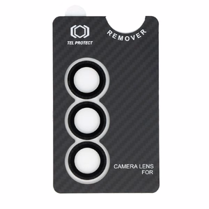 Apsauginis grūdintas stiklas Tel Protect 3D Lens Aramid Series on camera for Samsung Galaxy S26 Plus (lęšis 3 vnt.)