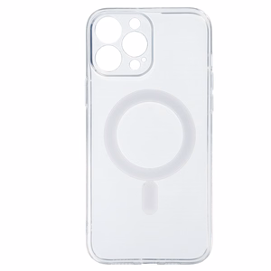 TEL PROTECT MagSilicone dėklas telefonui Iphone 13 Pro Max skaidrus