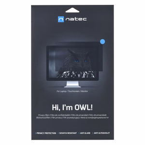 NATEC Owl Berėmio ekrano privatumo filtras 61 cm (24")