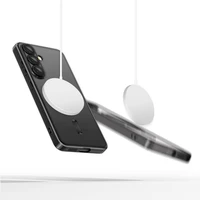 Dėklas telefonui Tech-Protect MagFlex MagSafe skirta Samsung Galaxy A56 5G – skaidrus juodas