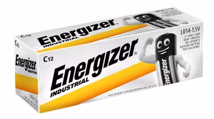 Energizer Industrial Pro LR14 C R14 1.5V batteries, 12 pcs