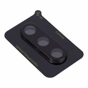 5D pilno klijavimo kameros apsauginis stiklas - Samsung Galaxy S24 FE juodas