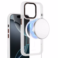 Liavec Hybrid Magnetinis permatomas dėklas telefonui Iphone 15 Pro Max