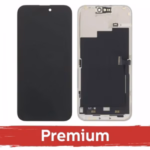 LCD ekranas iPhone 15 Pro Max juodas (SOFT OLED / Stable / Premium) Self-Diagnosable