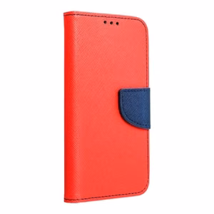 Чехол-книжка для Xiaomi Redmi NOTE 13 PRO 4G Fancy Book красный / тёмно-синий