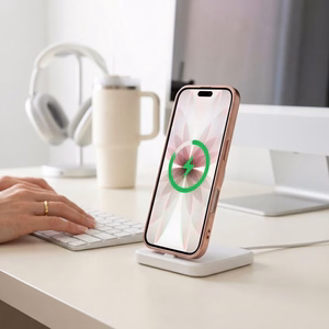 Tech-Protect MagFlex dėklas, skirtas iPhone 17, skaidrus rožinis