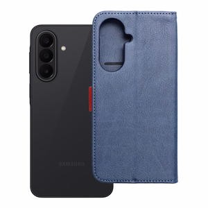 Atverčiamas dėklas Samsung A27 Split Book, tamsiai mėlynas ir raudonas