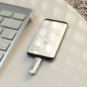 HOCO atmintukas USB A + Type C UD10 32GB USB3.0