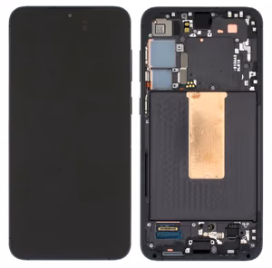 Ekranas Samsung S916 S23+ 5G su lietimui jautriu stikliuku ir rėmeliu Graphite originalus (service pack)