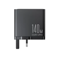 GaN įkroviklis JK Joyroom JR-TCG05UK 140W 3x USB-C USB-A + USB-C / USB-C kabelis 240W 1,2 m