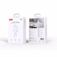 XO wall įkroviklis CE36 PD 45W 1x USB-C 1x USB baltas