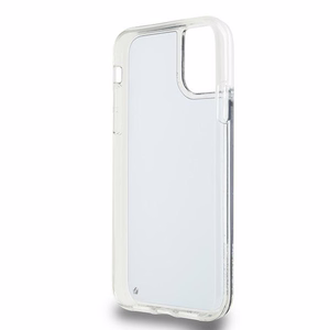 DKNY Liquid Glitter Big Logo dėklas iPhone 11 / Xr - juodas