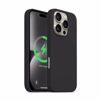 Crong Color Cover Magnetic - iPhone 16 Pro MagSafe dėklas (juodas)