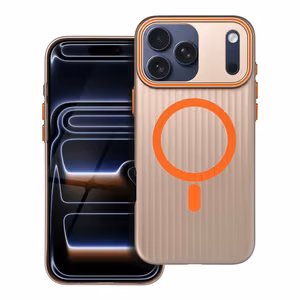 Dėklas telefonui SIMPLY suderinamas su MagSafe iPhone 17 Pro Max titanium desert