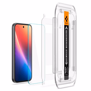 Spigen Glas.TR "Ez Fit" grūdinto stiklo rinkinys (2 vnt.) Google Pixel 9A - skaidrus