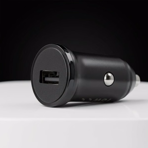 Blavec Automobilinis įkroviklis BS-01A-C Road - USB - QC 3.0 18W su USB to Type C cable (CCBS01ACR-UB) juodas