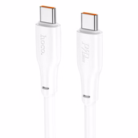 USB kabelis Hoco X93 60W USB-C to USB-C 2.0m baltas