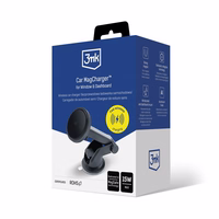 Automobilinis laikiklis-įkroviklis 3mk Car MagCharger 15W (windshield/dashboard) juodas