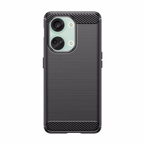 Carbon Case silikoninis dėklas telefonui OnePlus Ace 2V/OnePlus Nord 3 - juodas