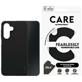 CARE by PanzerGlass Fearlessly Fashionable Case for Samsung Galaxy M17 5G / A17 / A17 5G - Black
