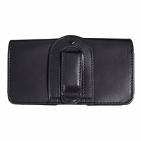 Horizontalus universalus dėklas CLASSIC 100A modelis 1 (Samsung S3/S4/A3 / Iphone 6/7/8) juodas