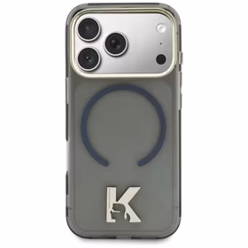 Karl Lagerfeld IML K Head Logo MagSafe Dėklas for iPhone 17 - juodas