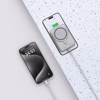 Išorinė baterija Tech-Protect PB11 LifeMag MagSafe 10000 mAh - titano