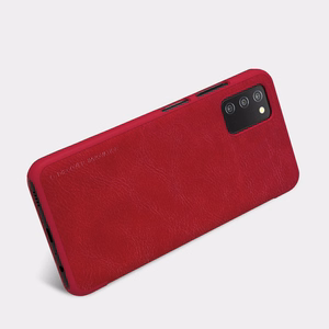 Nillkin Qin odinis dėklas Samsung Galaxy A03s juodas