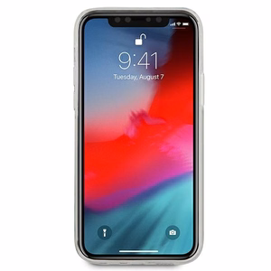US Polo Assn. Gradient Pattern Collection dėklas, skirtas iPhone 12 mini, mėlynas