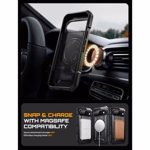Supcase UB Grip Mag MagSafe dėklas Google Pixel 11 Pro XL – juodas