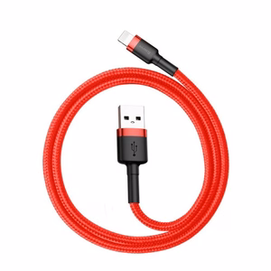 Baseus Cafule USB Lightning кабель 2,4A 0,5 м (красный)