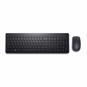 DELL KM3322W klaviatūra Pelė įskaityta Radijo dažnio belaidė JAV tarptautinė versija Juoda