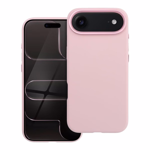 Dėklas telefonui IPHONE 17 Air Forcell F-Protect Frame Premium suderinamas su Magsafe rožinis