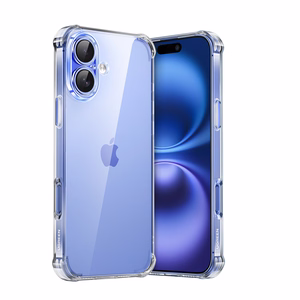 Ugreen Bright Cushion CA101 dėklas iPhone 16 Plus skaidrus