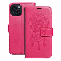 MEZZO Dėklas telefonui IPHONE 15 dreamcatcher magenta spalvos