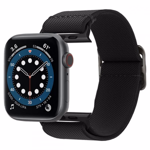 Spigen Fit Lite juostelė laikrodžiui Apple Watch 4/5/6/7/8/9/SE/Ultra (42/44/45/49 mm) - juoda