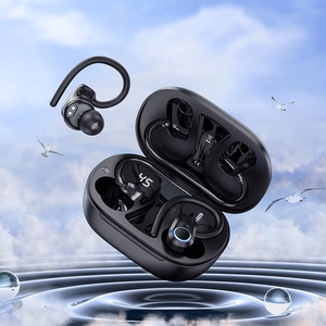 HOCO belaidės ausinės bluetooth TWS EQ8 juodos