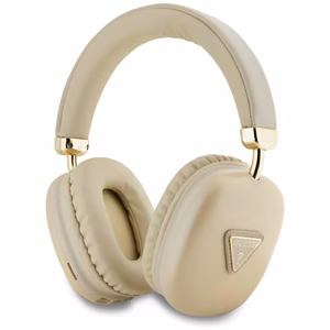 Guess belaidės ausinės BT METALLIC TRIANGLE LOGO auksinės