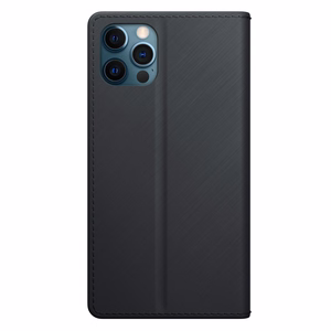 3mk Dėklas telefonui su atvartu iPhone 12 Pro Max - Juodas