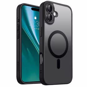 "Etteri Matt Mag" dėklas "iPhone 16 Plus" 6,7" juodas