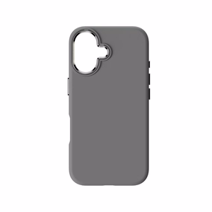Dėklas skirtas iPhone 16 Forcell F-Protect Frame Premium suderinamas su Magsafe pilkas